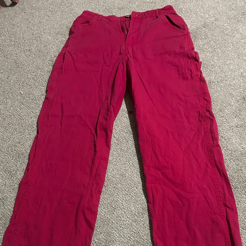 Refuge Vibrant Red Pants